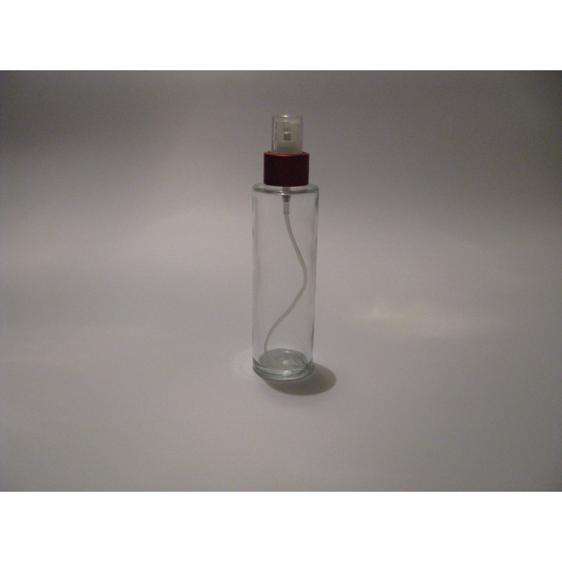 Steklenička Minerva 100 ml z rdečo pumpico