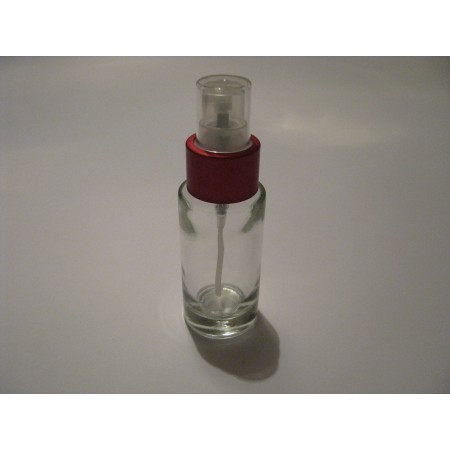 Steklenička Minerva 30 ml z rdečo pumpico